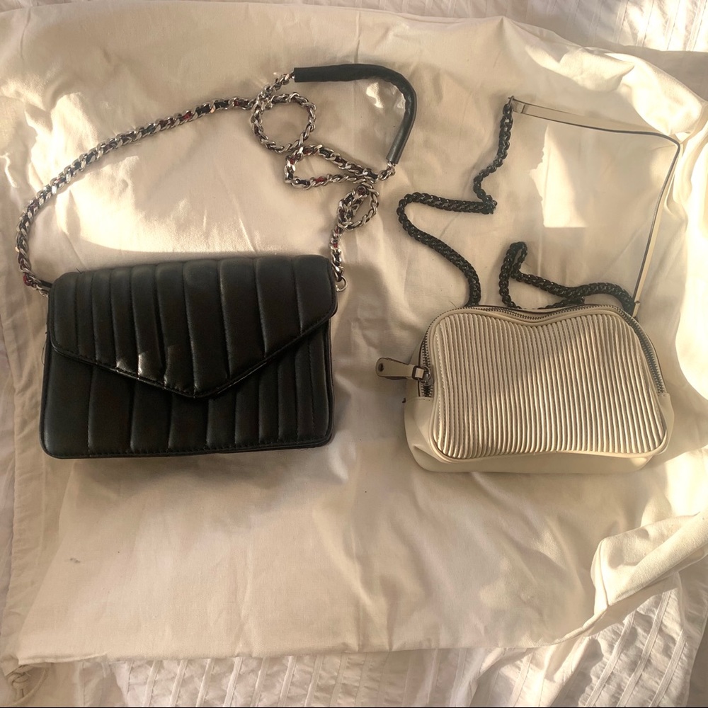Buy as a pair- Zara over the shoulder bags